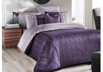 Постельное белье сатин VIP First Choice - VIP London Purple (Turkey), евро